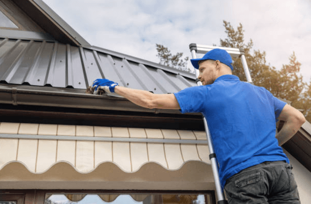 gutter cleaning in spring field